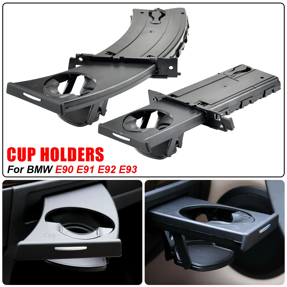 Soporte vasos BMW Serie 3 E90 LHD – Embellecedor interior 2005-2012 - imagen 2