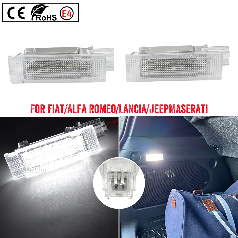 Lámparas LED de maletero instaladas