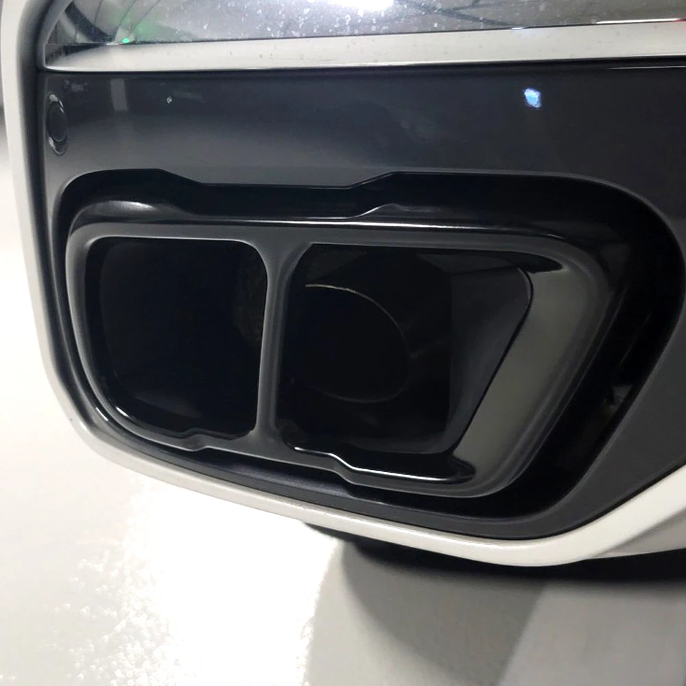 Embellecedor de escape trasero en acero inoxidable BMW M Sport - imagen 3