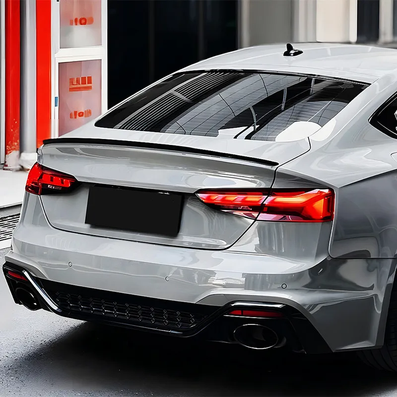 Alerón trasero de carbono negro para Audi A5 B9/S5/RS5 2017-2023 - imagen 5