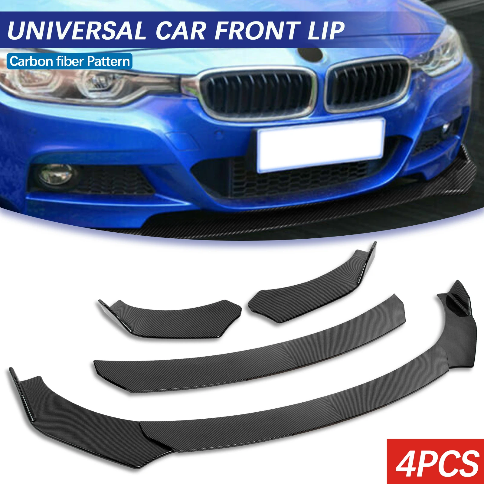 Parachoques delantero negro mate para Chevrolet Camaro 2015-2021 - imagen 2