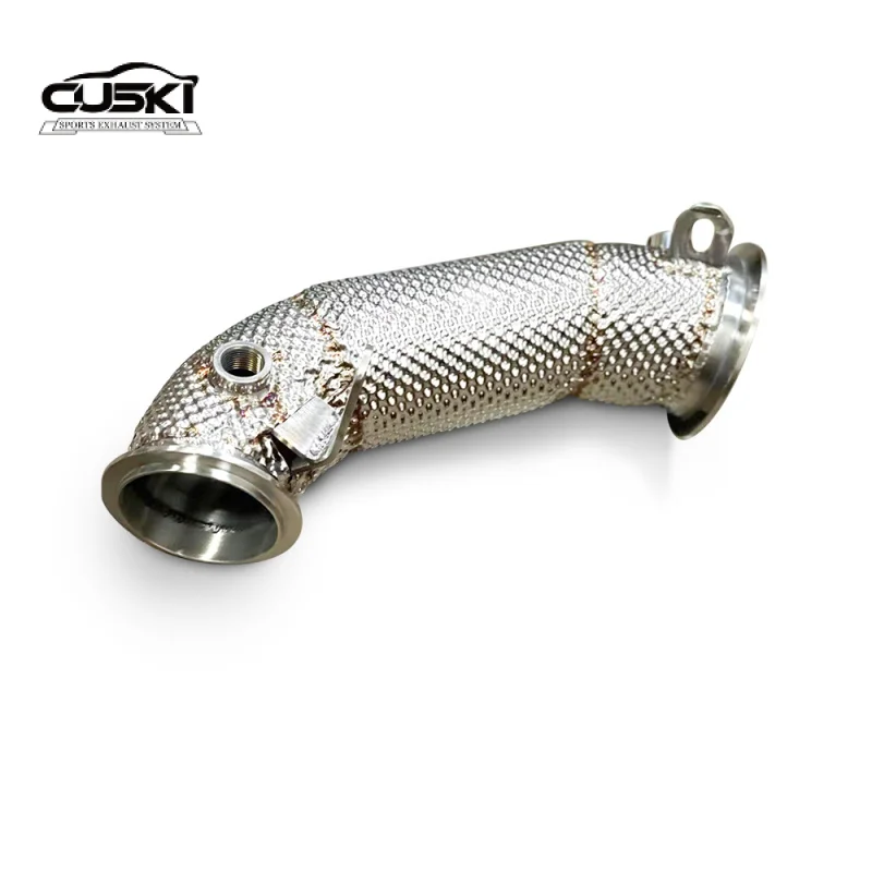 Downpipe de escape para BMW M5 F90 4.4 V8 biturbo (2018-2023) - imagen 4