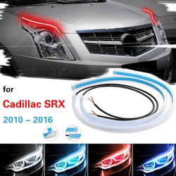 Tira LED de luz diurna e intermitente para Cadillac SRX 2010-2016