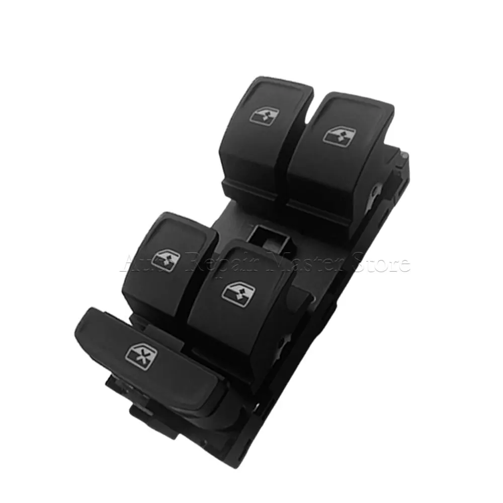 5G0959857C/D Interruptor elevador de ventana cromado para VW Golf MK7 - imagen 3