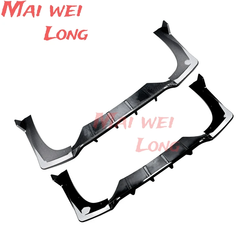 Labio difusor parachoques trasero Mercedes Clase E W214 S214 AMG - imagen 4
