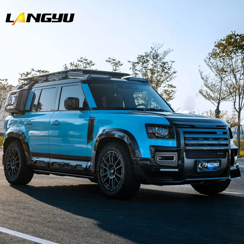 Kit ancho Land Rover Defender 110 2020+ labio delantero difusor - imagen 5