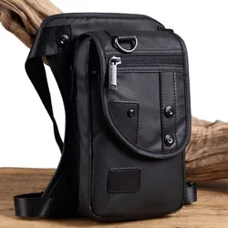 Riñonera impermeable nailon para motociclismo – bolsa muslo