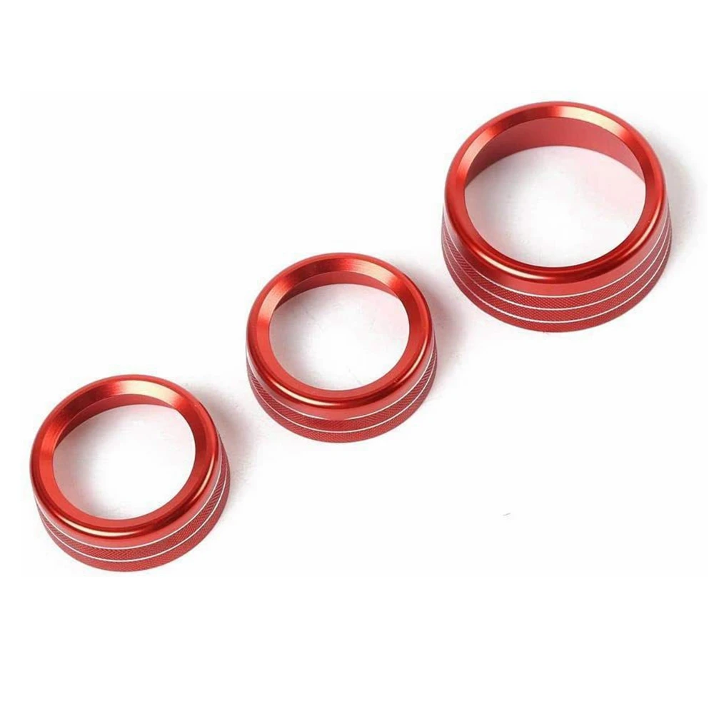Perillas aire acondicionado rojo Challenger Charger Chrysler 300 Ram - imagen 5