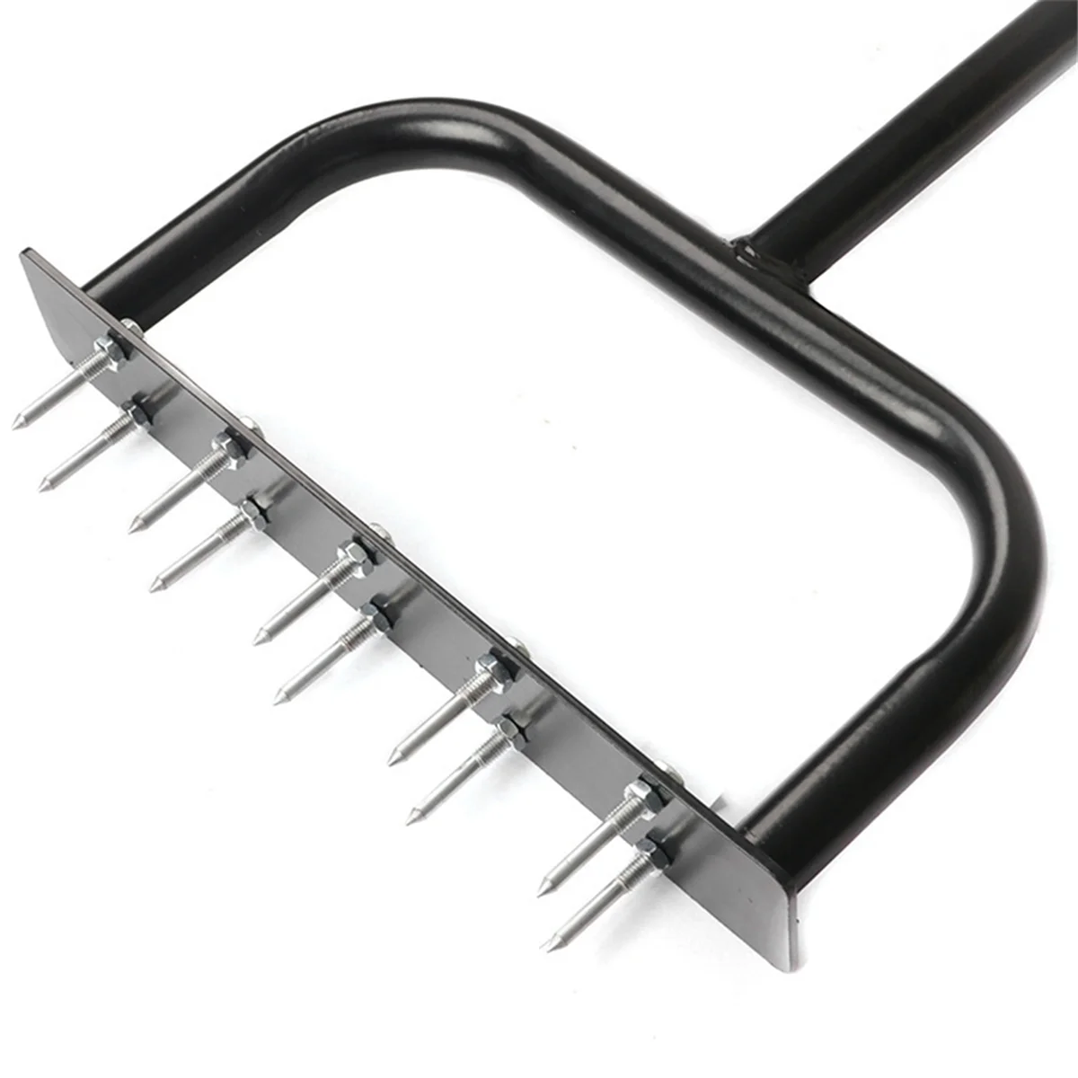 Aireador césped manual con púas metálicas – Descompactador suelo - imagen 4