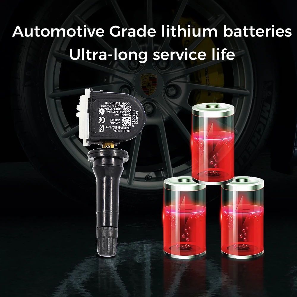 4 piezas 13506028 Para Opel Astra J k Corsa D Insignia Meriva B Mocha Zafira C Adam Ampera Antara TPMS Sensor de presión de neumáticos 13598773 - imagen 3