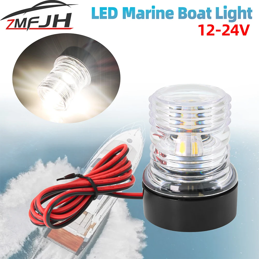 Luz LED de fondeo 360° 12 V para barco y yate