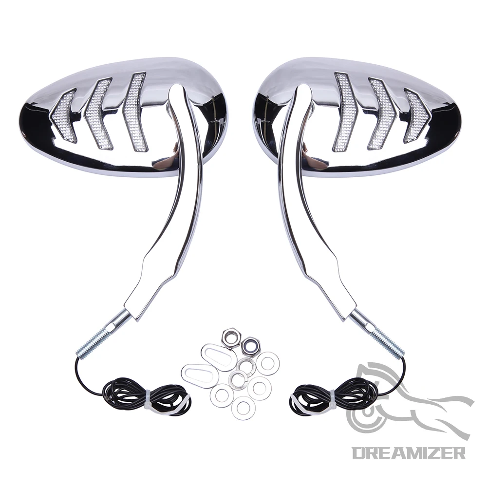 Retrovisores para Harley-Davidson 2008-2013 con intermitentes LED - imagen 5
