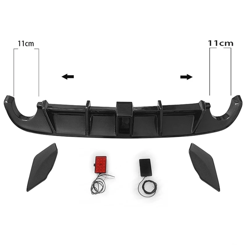 Difusor trasero VW Golf MK6 GTI 2008-2013 kit carrocería - imagen 3