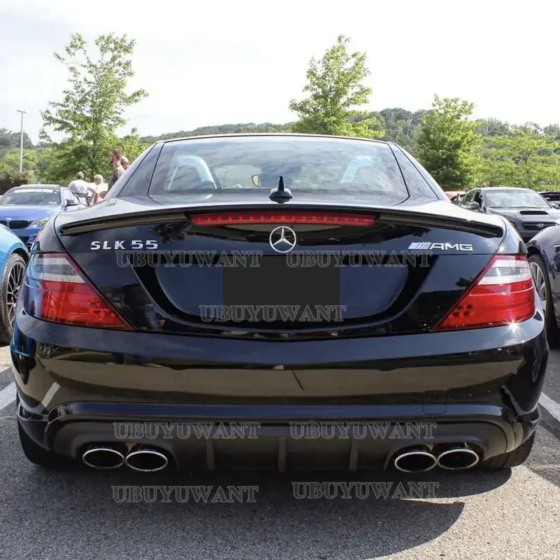 Alerón trasero de fibra de carbono para Mercedes-Benz R172 SLK - imagen 2