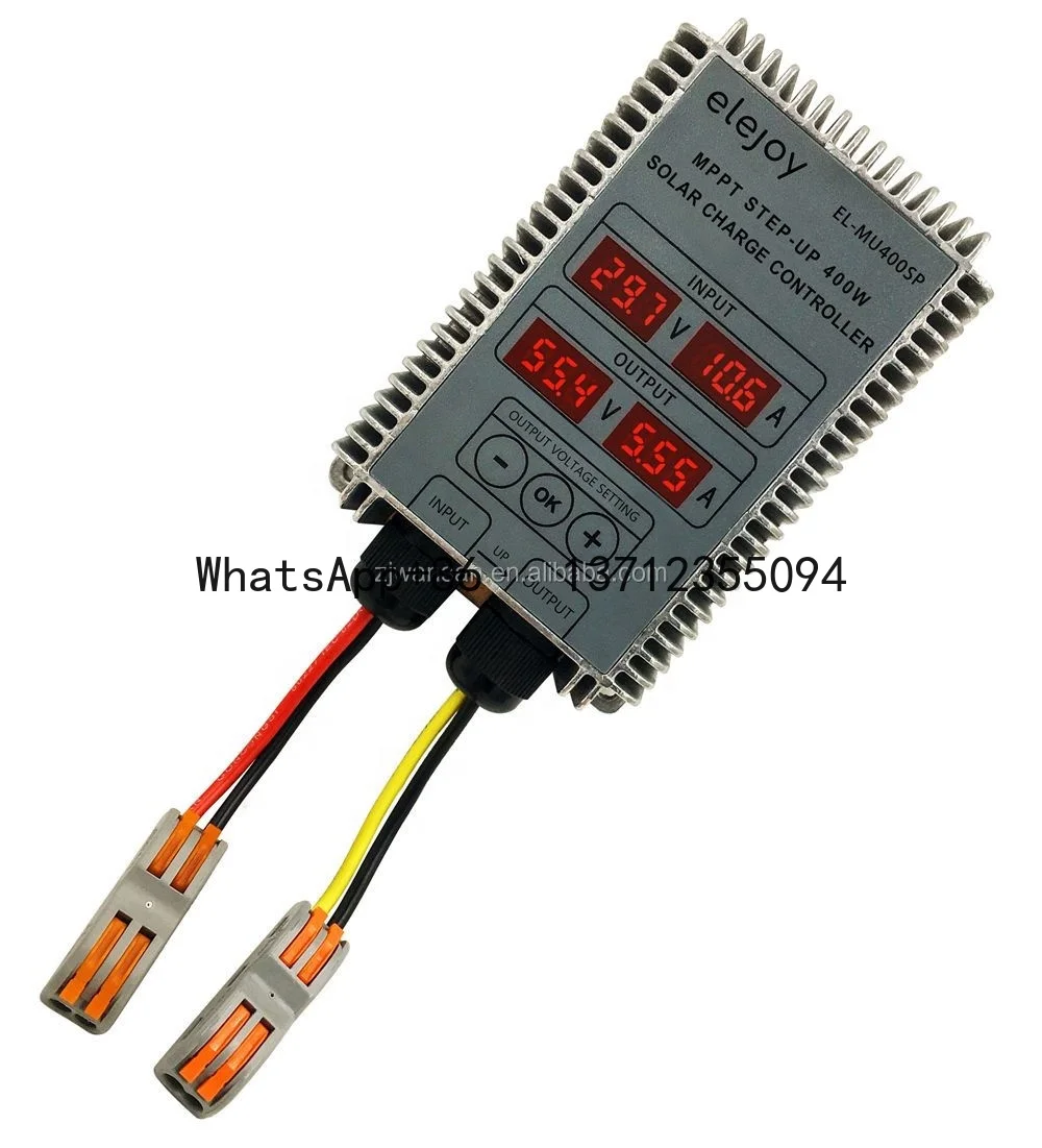 Controlador MPPT ELEJOY EL-MU400SP 400W carga solar con pantalla LED