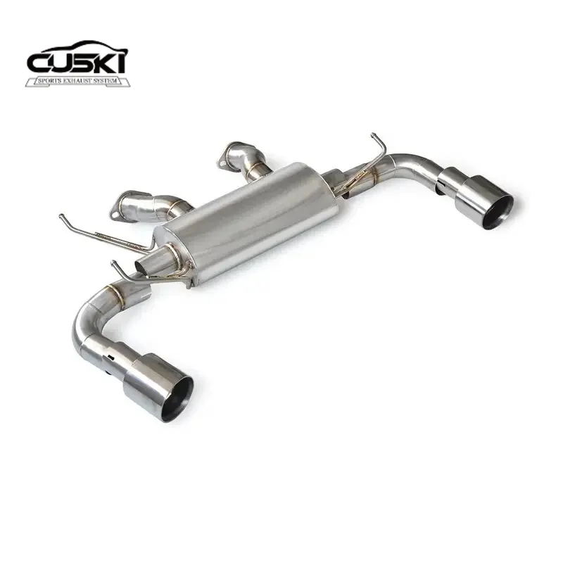 Piezas de escape de alto rendimiento adecuadas para Infiniti G35 COUPE 3.7l 2010-2021 tubo de escape trasero de gato deportivo de cola de acero inoxidable - imagen 2