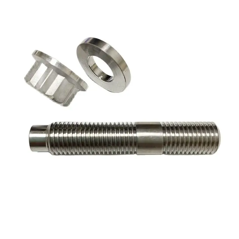 Colector admisión titanio con brida y tornillos M8/M10 – tuning - imagen 5