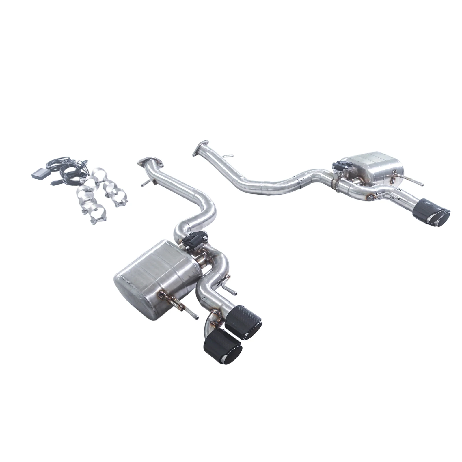 GFC Sistema de escape cat-back con válvula para Lexus IS/GS