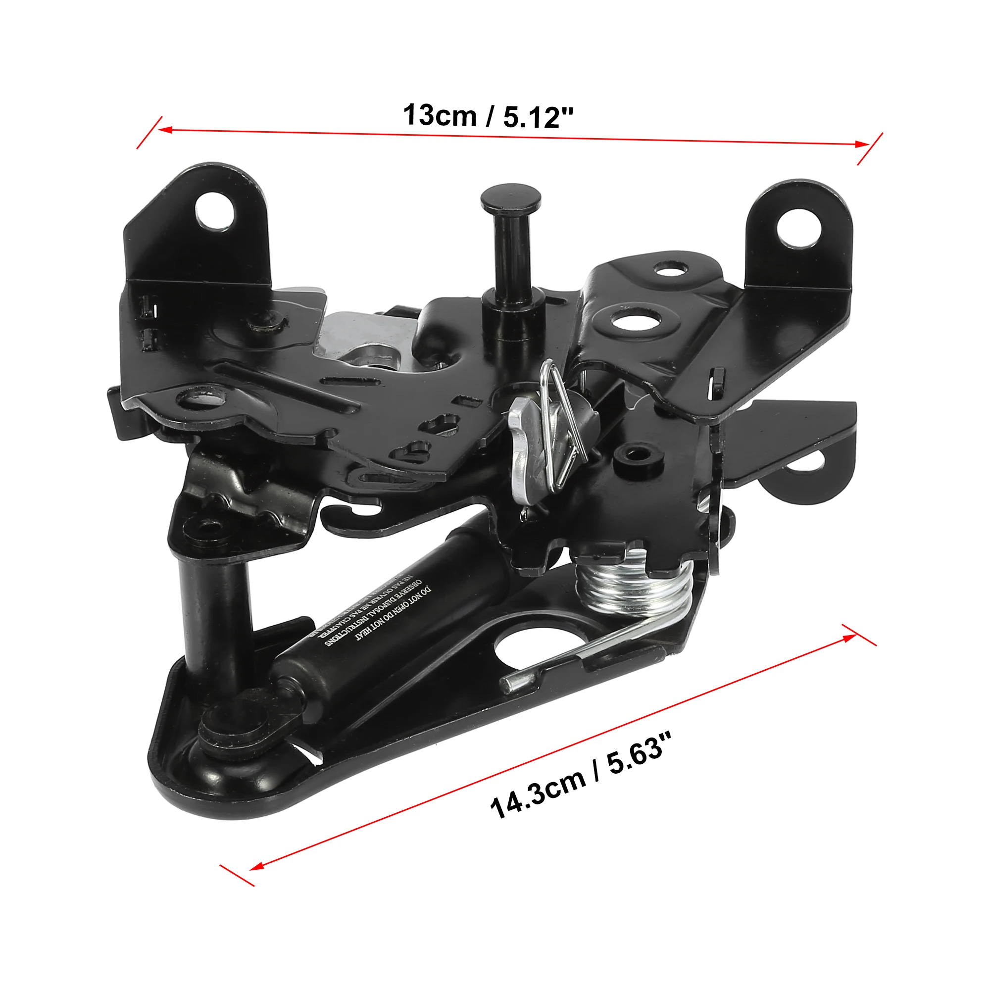 UXCELL 51237183762 Pestillo derecho de capó para BMW 535i GT xDrive