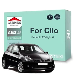 Kit bombillas LED Canbus para Renault Clio II/III/IV/V lectura