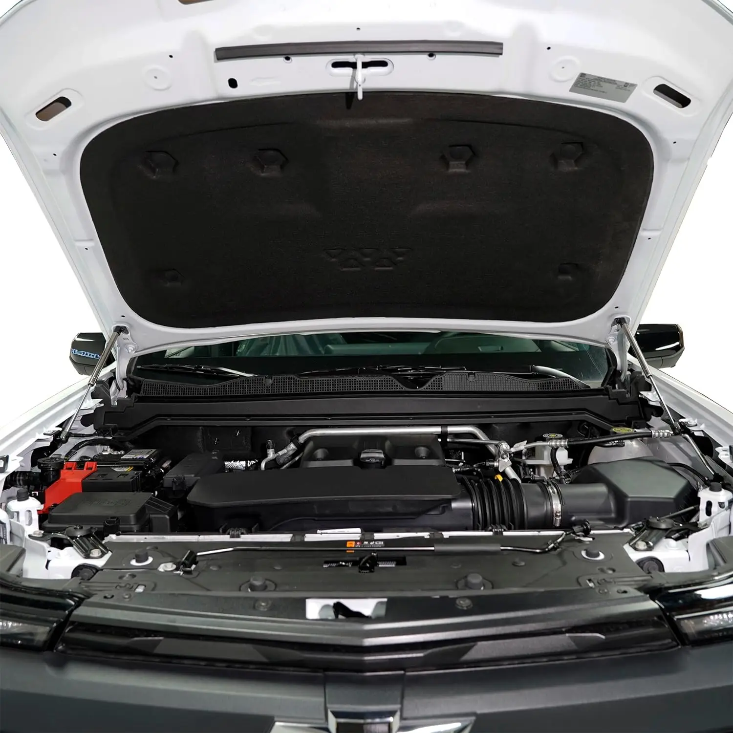 Puntales gas capó fibra carbono Chevrolet Colorado 2023-2025