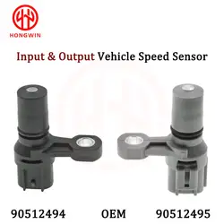 Nuevo Sensor de velocidad de vehículo de entrada y salida para Opel / Vauxhall Astra H G Corsa B C D Vectra B Zafira A Tigra OEM 90512494 , 90512495