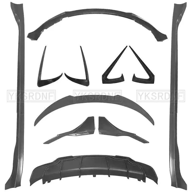 Kit aerodinámico fibra carbono ABS para Tesla Model 3 2018-2022 - imagen 5