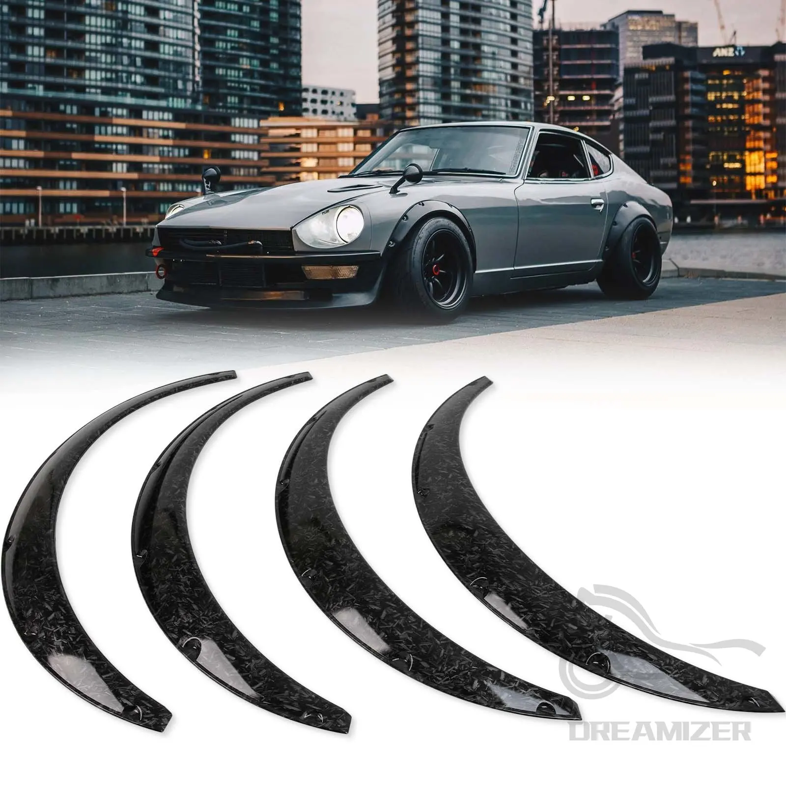 Aletines universales flexibles para coche, extensiones de rueda extra anchas