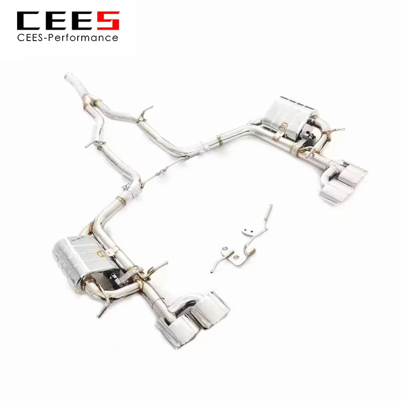 Escape CEES Catback con válvula para Mercedes C200 1.8 T W204 - imagen 4