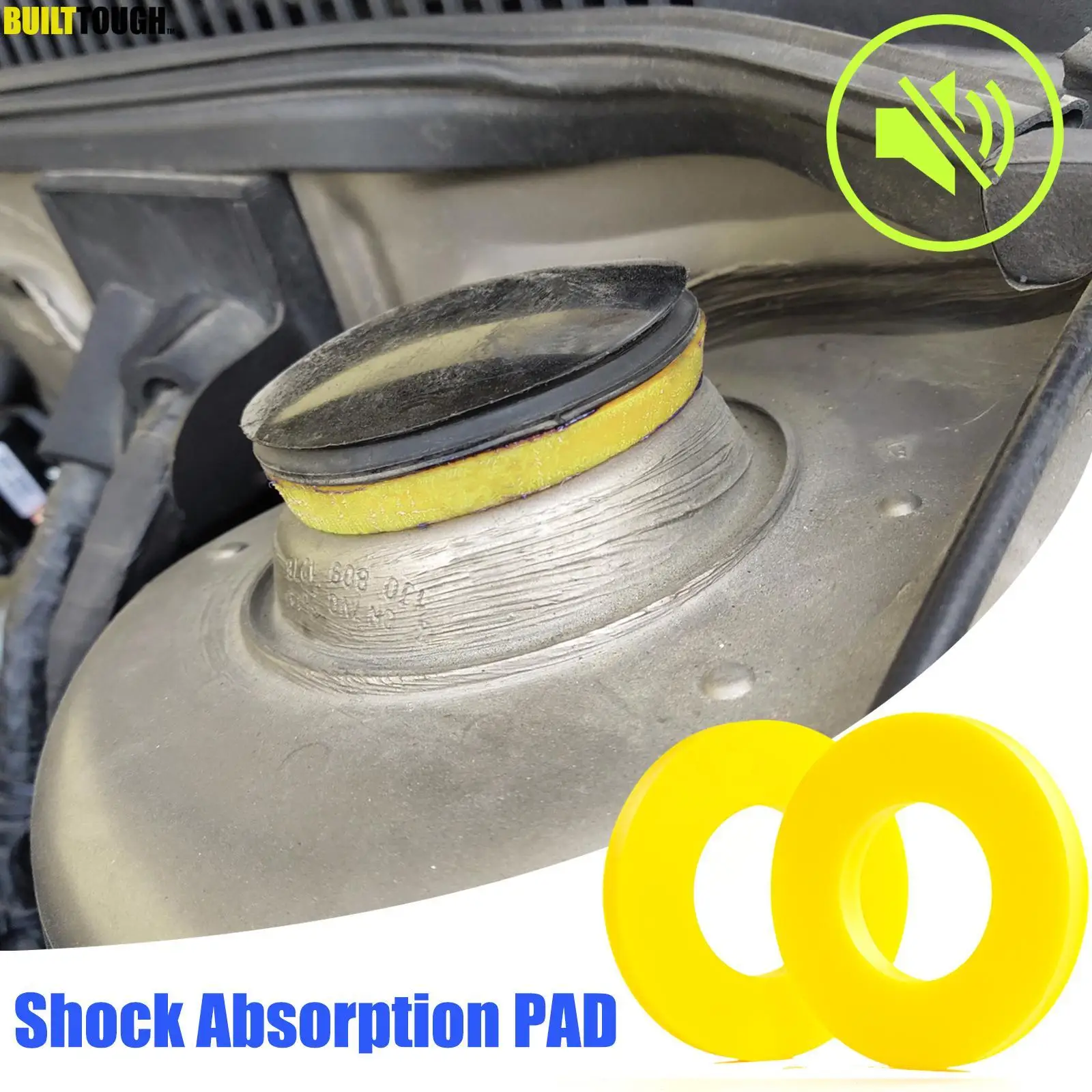 Sello de capó de goma absorbente Citroën C3 delantero