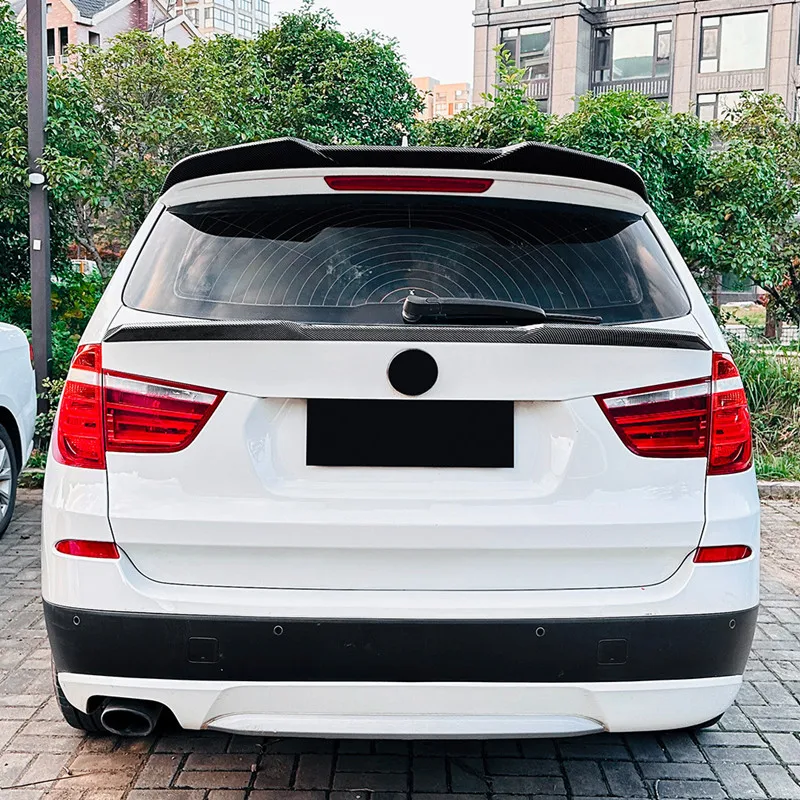 Alerón de maletero negro efecto carbono para BMW X3 F25 - imagen 2