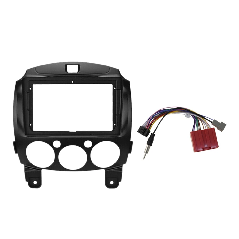 Marco 2DIN de 9 pulgadas para Mazda 2 Demio 2007-2014 con arnés - imagen 4
