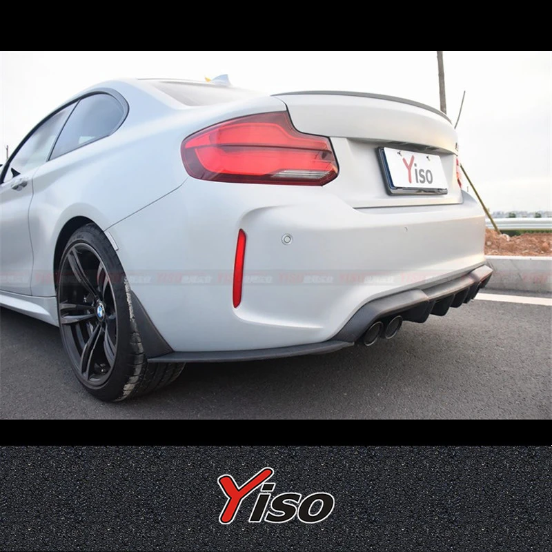 Labio trasero Revozport fibra de carbono – BMW M2 - imagen 4