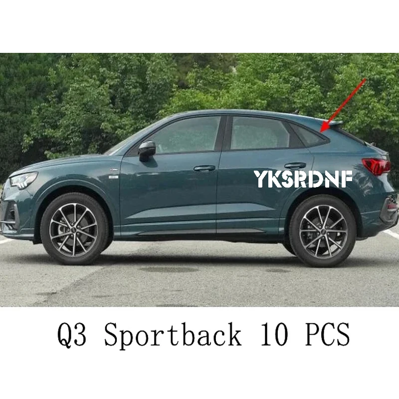 Moldura lateral Audi Q3 Sportback 2019-2024 – Acero carbono negro - imagen 3
