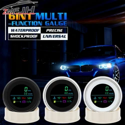 Tacómetro multifunción LCD 85 mm con RPM, temperatura y presión aceite