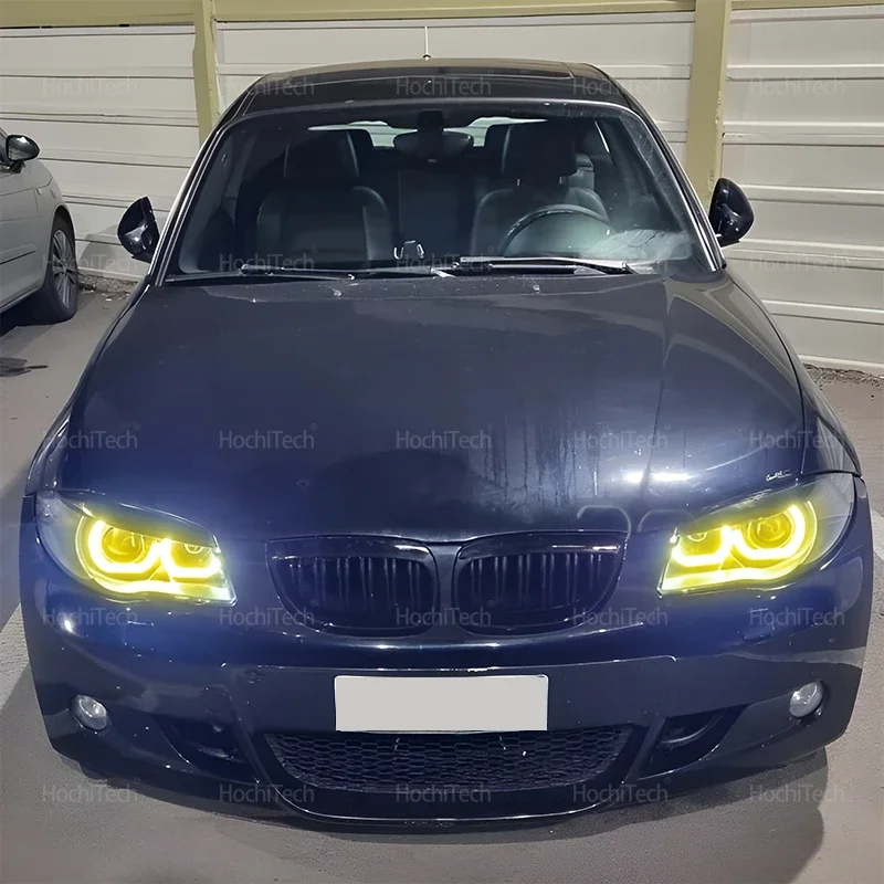 Kit anillos LED CSL amarillo limón BMW Serie 1 E81 E87 E88 - imagen 3