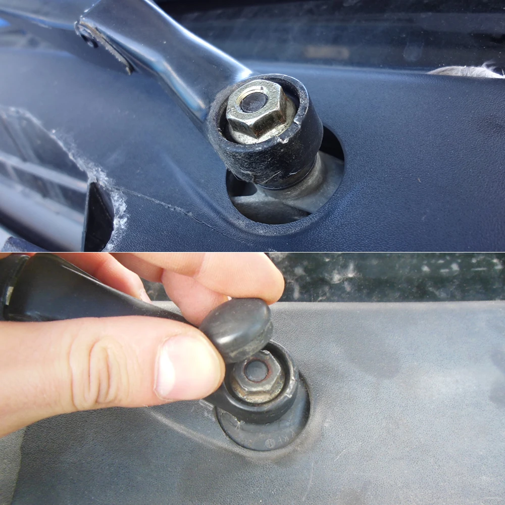 Brazo limpiaparabrisas delantero con fijaciones – Seat Ibiza 6L 6J - imagen 3