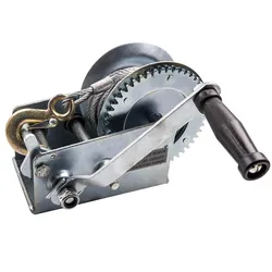 Cabrestante manual 3500LB con cable de 10m para remolque