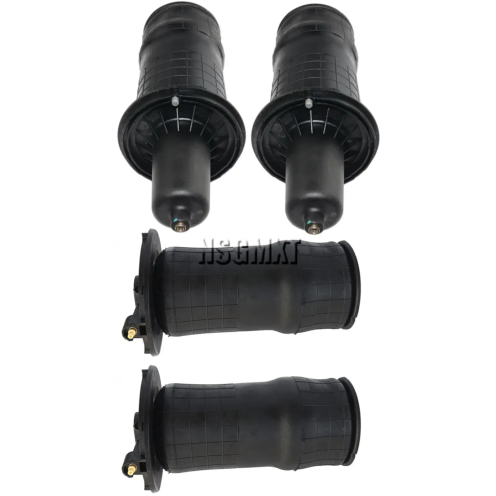 AP03 4 Uds suspensión de bolsa de resorte de aire delantera + trasera para Land Rover Range Rover II P38 P38A 1995-2002 REB101470 RKB101460 - imagen 3