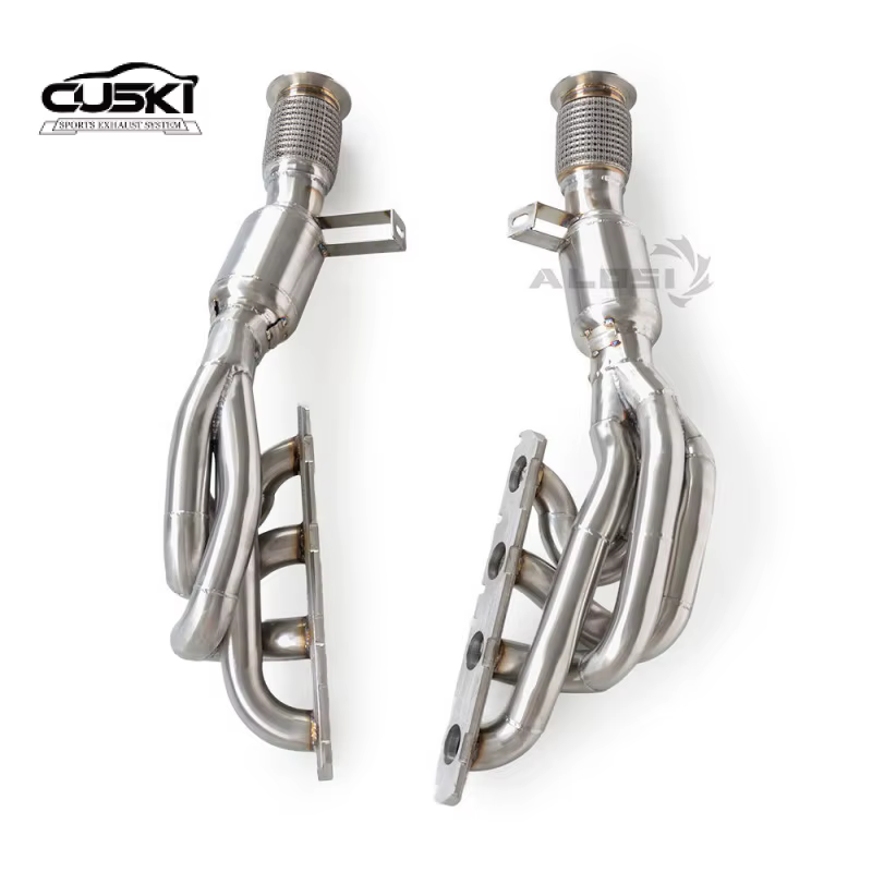 Colector de escape deportivo para Audi R8 4.2 V8 - imagen 4