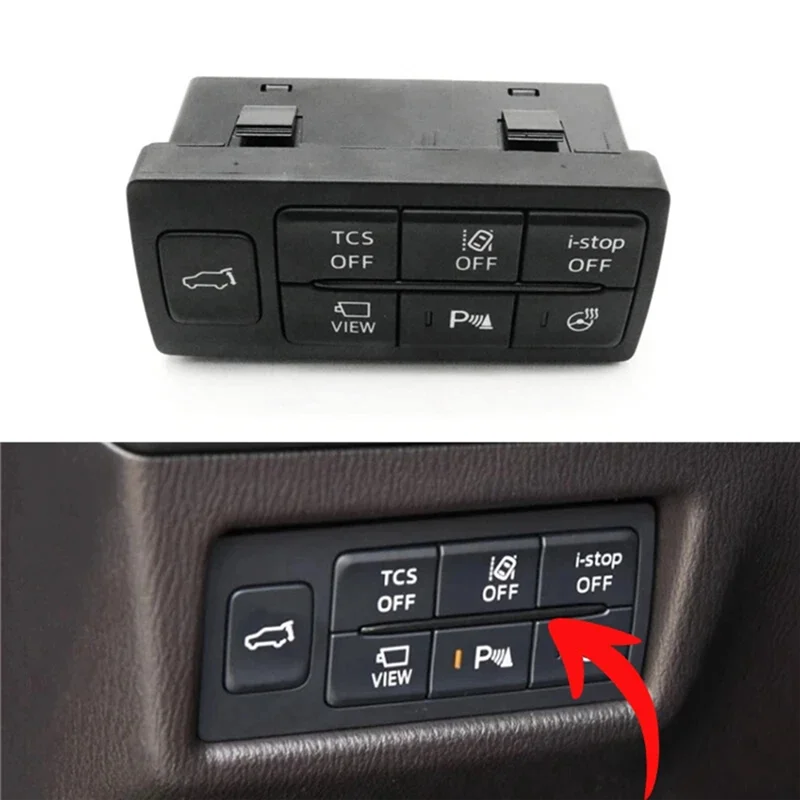 KL6W66170 Radar marcha atrás multifunción para Mazda CX-5 CX-8 - imagen 2