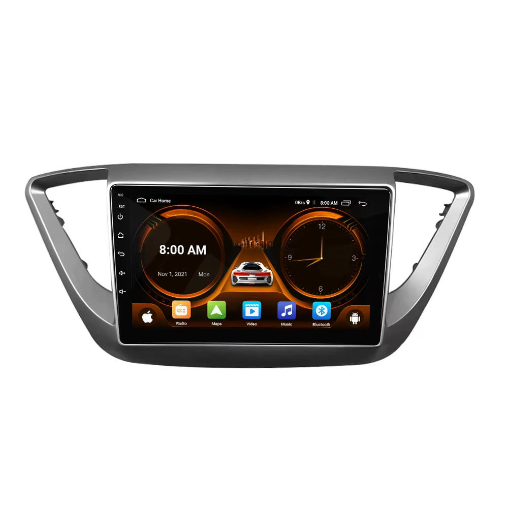 Radio 2DIN JIUYIN con GPS y CarPlay para Hyundai Solaris 2 - imagen 5