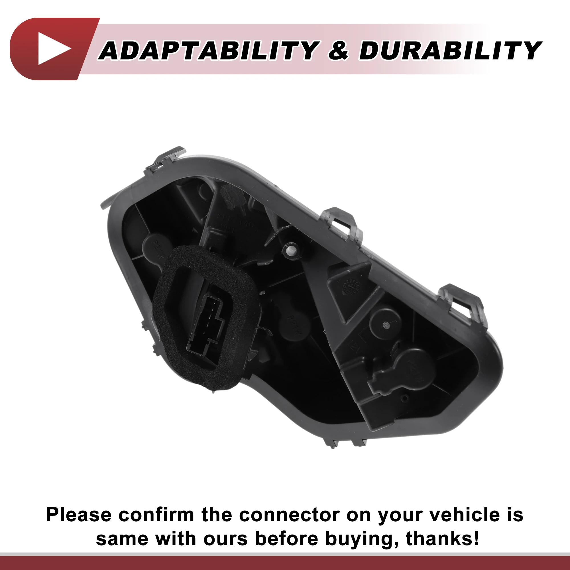 X Autohaux 1 pieza enchufe de luz trasera izquierda para Peugeot 308 TX3 2012-2015 conector de bombilla de lámpara - imagen 5