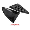 shiny black