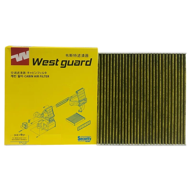 WESTGUARD-filtro de cabina de aire de carbón activado, accesorio para HONDA ACCORD 7 8 9 , CIVIC 8 9 , CR-V 3 4 5 , LEGEND 4 CUK2358 MK4030P - imagen 2