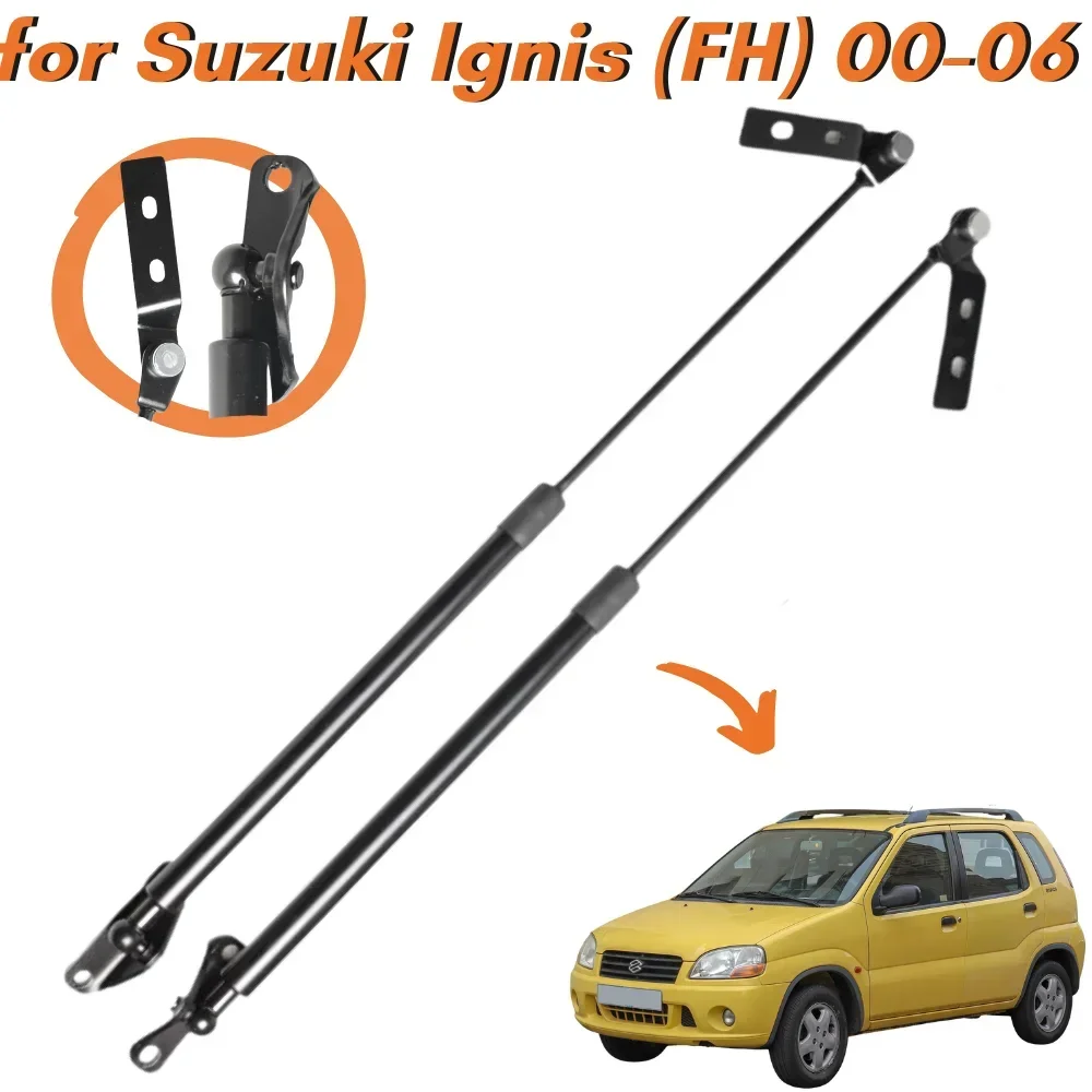 Puntales maletero fibra carbono Suzuki Ignis 2000-2008