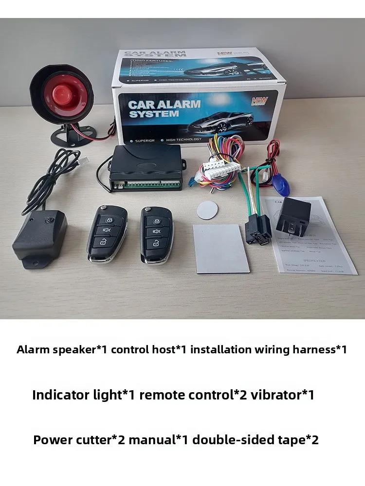 Sistema de alarma y control remoto para automóvil