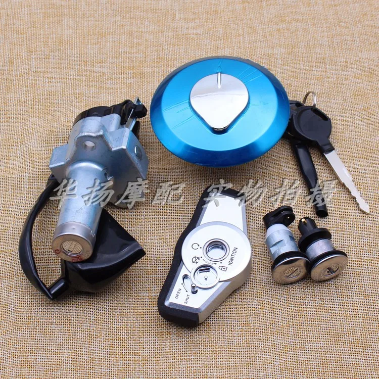 Vista general del juego de cerraduras