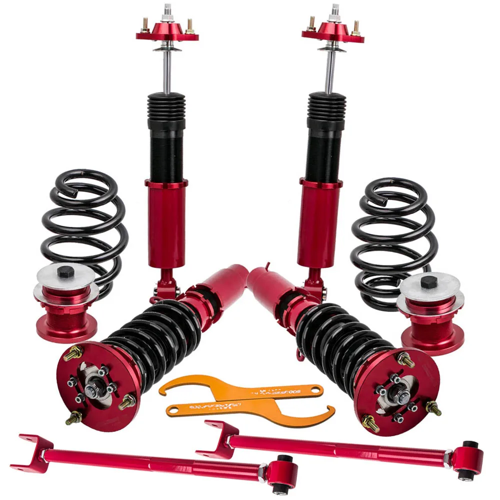 Coilovers BMW E46 3 Series con brazos de control y altura ajustable