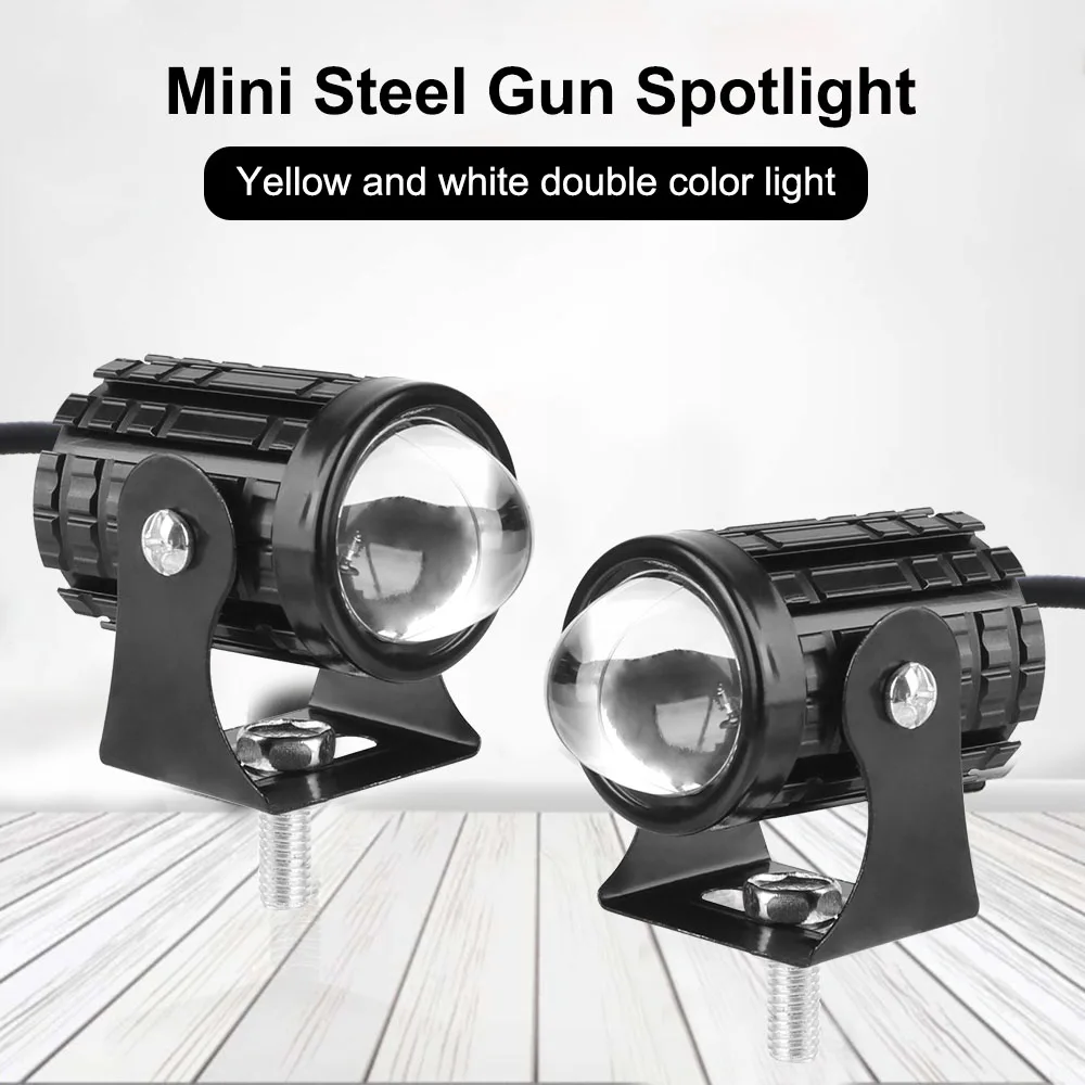 Faro LED antiniebla impermeable para coche y motocicleta, trabajo - imagen 2